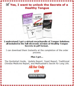 Geographic Tongue Book Order form